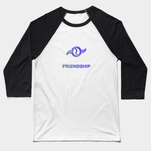 Crest of Friendship Christmas Baseball T-Shirt